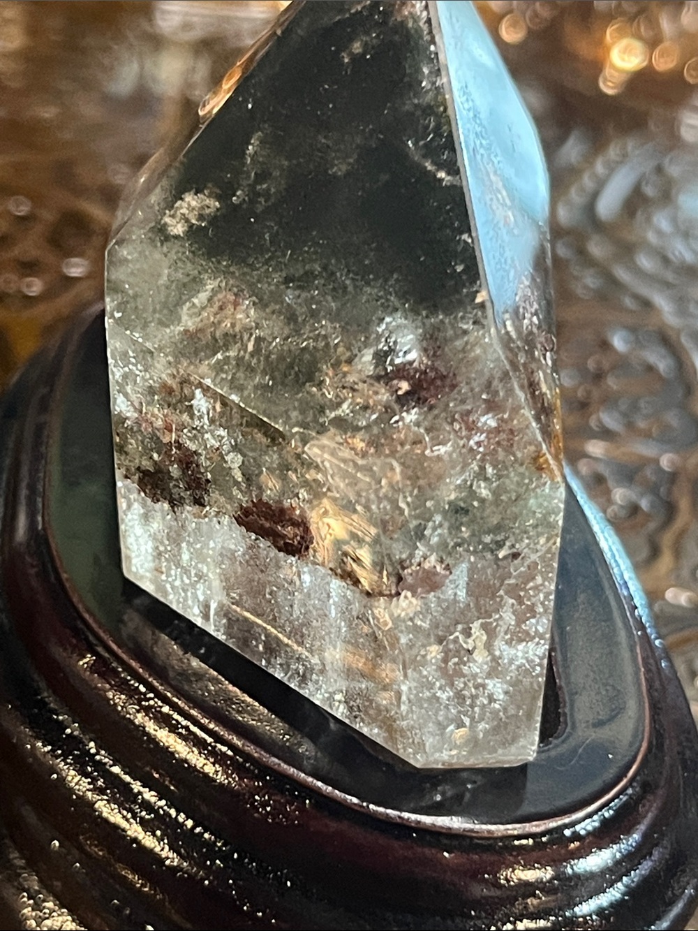 Garden quartz in stand - Picture 4 of 7